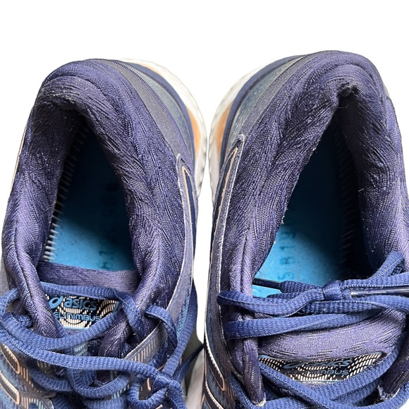 Asics Women's Gel Nimbus 22 Running Shoes - Blue, Size 9 - Picture 7 of 10